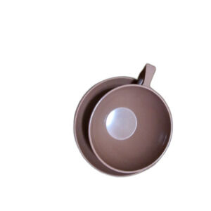 Vintage Mar-Crest Melmac Chicago ILL 54 Dusty Rose 8 Coffee Cups/7  SM Bowls